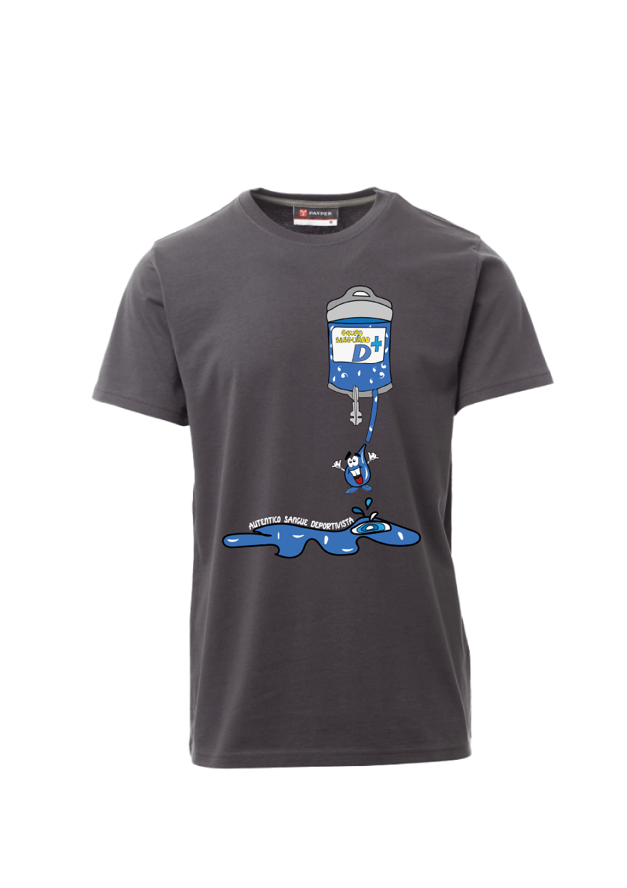 Camiseta bolsa Grupo Sanguíneo D+ - Imagen 2