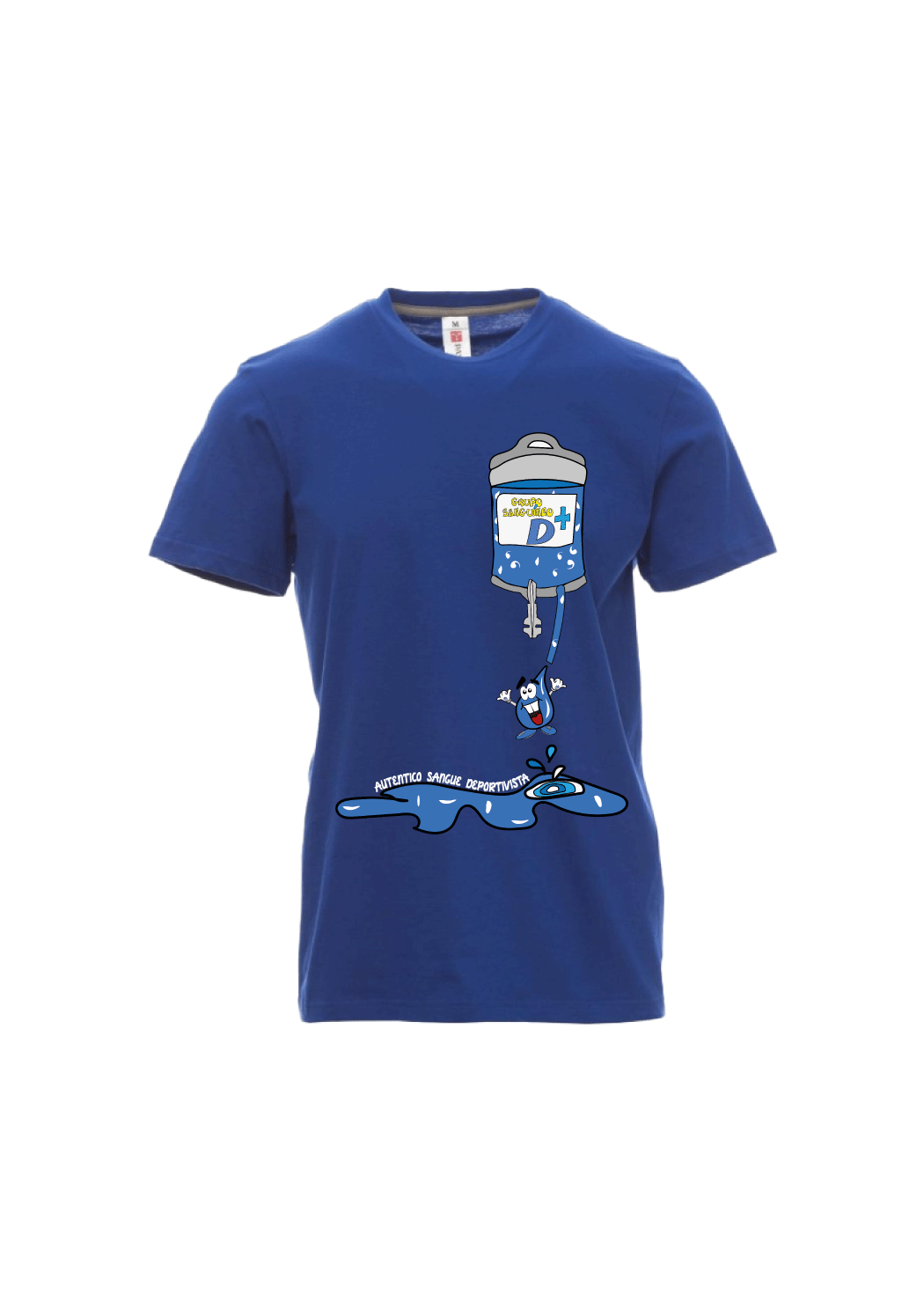Camiseta bolsa Grupo Sanguíneo D+ - Imagen 3